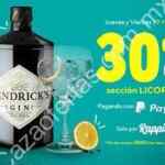 Promoción Rappi de hasta 30% de descuento en vinos y licores hoy de 7 a 11pm