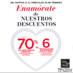 Promoción Saks San Valentín 2019: Hasta 70% de descuento + 6 meses sin intereses