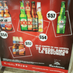 2x1 en cervezas en el bar de Sanborns de 13:00 a 18:00