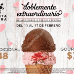 Promoción Santa Clara San Valentín: Helado doble a precio especial esta semana desde $48