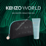 En Sears compra una fragancia Kenzo World y llévate de regalo una cosmetiquera y una crema corporal de 75 ml