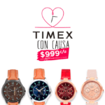 Promoción Timex con causa: Relojes seleccionados a $999 en Sanborns y Sears
