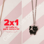 En Todomoda 2x1 en collares para compartir y en collares de un dije