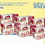 Cupón Walmart pañales de $150 de descuento en compras de $1,000 o más