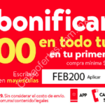Cupón Walmart $200 de descuento en súper en compras desde $1,299