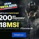 Ofertas Best Buy Venta Azul Enero 2019: $200 en cupones por cada $2,000 de compra con Citi Banamex