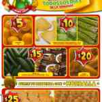 Ofertas Bodega Aurrerá en frutas y verduras Tianguis de Mamá Lucha 22 al 28 de febrero 2019