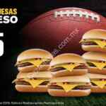 Cupón McDonalds Super Bowl 2019: 10 hamburguesas con queso por $155