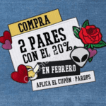 Cupón Dpstreet 20% de descuento en la compra de 2 pares de tenis