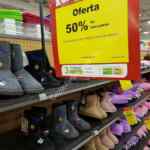 Re Rebajas Soriana: Liquidación de botas y pantuflas a mitad de precio