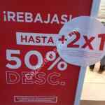 Rebajas Todomoda de hasta 50% de descuento + 2x1 en artículos seleccionados