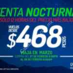 Venta Nocturna Viva Aerobus Febrero 2019: vuelos sencillos en marzo desde $468