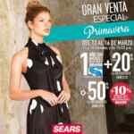 En Sears Gran Venta Especial de Primavera del 13 al 16 de Marzo 2019