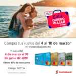 Código Viva Aerobus Outlet Quiero Viajar 2019 de 10% de descuento adicional con Scotiabank