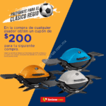 Promoción Soriana.com Clásico Regio: Compra cualquier asador y recibe un cupón de $200