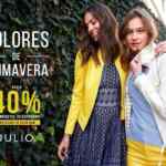 Promoción Julio colores de primavera: Hasta 40% de descuento en prendas seleccionadas en la tienda