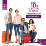Cupón Suburbia tienda en línea 10% de descuento en jeans