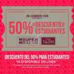 Promoción Cumbre Tajín 2019 de 50% de descuento para estudiantes