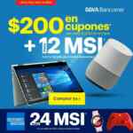 Promoción Best Buy BBVA Bancomer de $200 en cupones por cada $2,000 de compra + 12 MSI