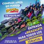 Entrada Gratis a Bosque Mágico Monterrey del 27 al 31 de marzo si cumples años este mes