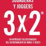Promoción C&A de 3x2 en sudaderas y joggers para niños y niñas