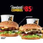Promoción Carls Jr. Fantasti Combos de Famous Star con Queso o Jalapeño Burger por $85