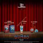 Combos Cinépolis Dumbo de libro contenedor, termo o llavero