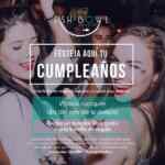 Promoción Fish Bowl cumpleañeros: tenedor libre gratis o botella de regalo cualquier día del mes de tu cumpleaños