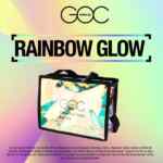 En GOC Make Up cosmetiquera Rainbow Glow de regalo en compras a partir de $2000