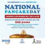 Promoción IHOP National Pancake Day 2019: 2 buttermilk pancakes por sólo $29 pesos