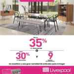 Feria del Mueble y Hogar Liverpool marzo 2019: Hasta 35% de descuento ó 30% y hasta 9 msi