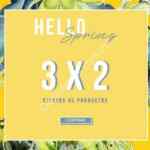 Promoción ösom de 3x2 en miles de productos para hombres, mujeres y niños