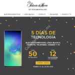 Promoción Palacio de Hierro 5 Días de Tecnología: hasta 50% de descuento + 12 MSI del 21 al 25 de marzo