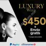 Promoción Privalia Luxury Week: $450 de descuento en compras de $1,200 con Paypal y Citi Banamex