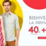 Ofertas de primavera Promoda: 40% de descuento + 60% en segunda pieza, 2x1 en artículos NFL y más