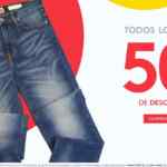 Promoción de la semana promoda online: Todos los jeans y prendas seleccionadas a mitad de precio