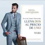 Venta de Aniversario Roberts 2019: 2x1 en sacos, trajes y pantalones