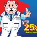 Promoción Buen Lunes 2019 Farmacias Similares: 25% de descuento en todos los productos los lunes