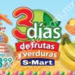 Ofertas S-Mart 3 Días de Frutas y Verduras del 19 al 21 de marzo 2019