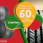 En Soriana segunda llanta con 60% de descuento hasta el 22 de abril 2019