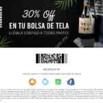 Cupón Starbucks 30% de descuento en bolsas de tela