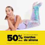 En Todomoda mantas de sirena a mitad de precio este fin de semana