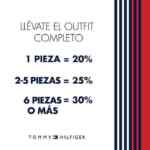 Promoción Tommy Hilfiger del 20% al 30% de descuento llevando desde 1 prenda