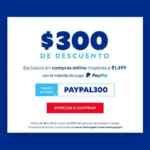 Código Innovasport Paypal de $300 de descuento en compras de $1,499