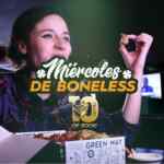 Promoción McCarthys 10 Aniversario: Boneless a $3.90 cada una los miércoles de marzo
