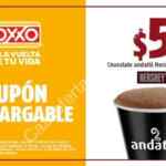 En Oxxo café Andatti Chocolate Hershey’s a $5 del 16 de Marzo al 15 de Abril 2019