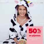 En Todomoda 50% de descuento en pijamas, mantas y batas