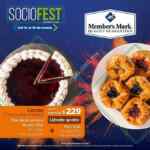 Promoción Sams Club Socio Fest 2019: nidos de ate Gratis en la compra de un Cheesecake