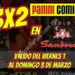 Promoción Sanborns Panini de 3x2 en cómics y mangas
