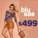 En Studio F blusas de última colección a $499 hoy y mañana